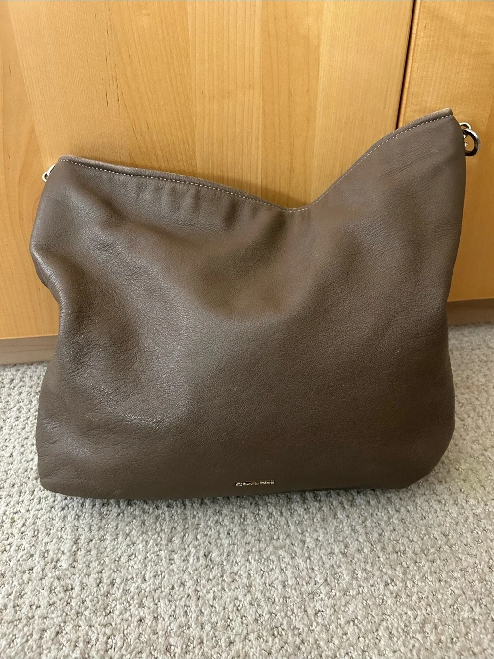 Coach Brown Leather Shoulder Bag